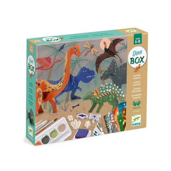 Djeco Knutselset Multi Activiteiten Dino Box 6-10J