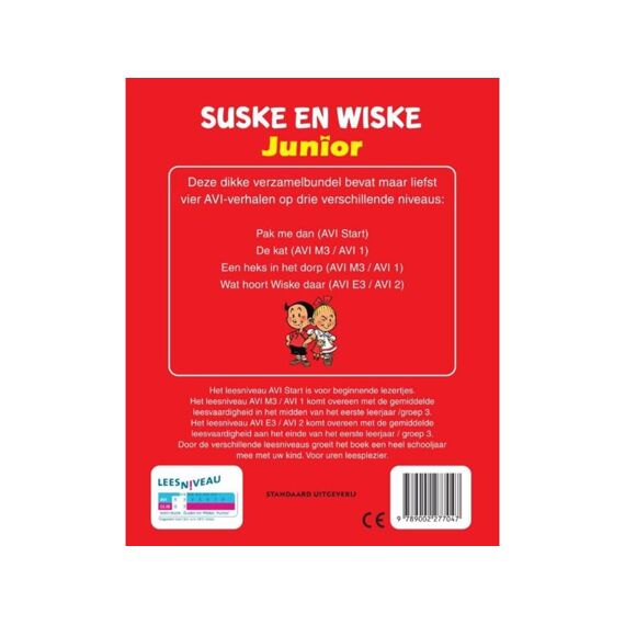 Suske En Wiske Mijn Grote Avi Leesboek