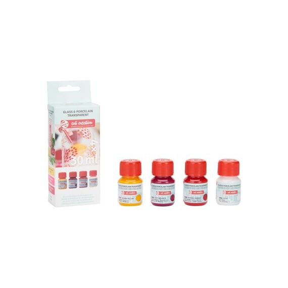 Talens Art Creation Glas En Porseleinverf Set 4X30Ml Roze Frost