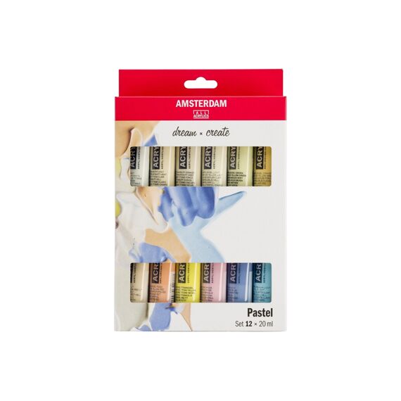 Artcreation Acryl Set 12X20Ml Pastel