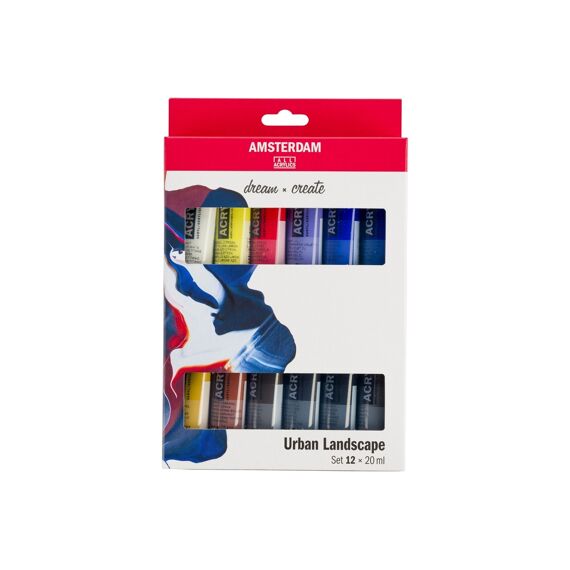 Artcreation Acryl Set 12X20Ml Stadslandschap