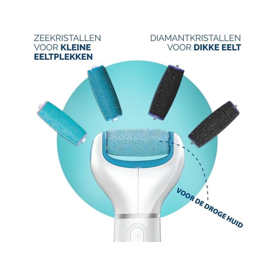 Scholl Velvet Smooth Elektrische Voetvijl Navulling Extra Grof 2St