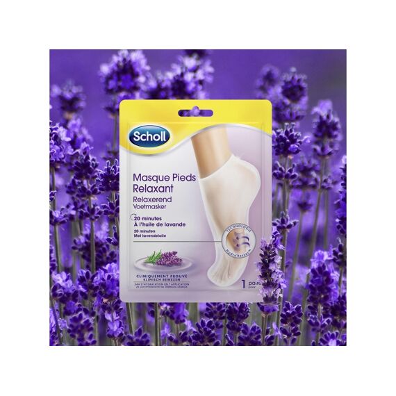 Scholl Voetmasker Lavendel