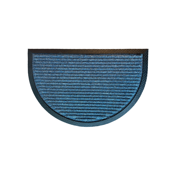 Castor Deurmat Halve Maan Pp/rubber 40x60 Blauw