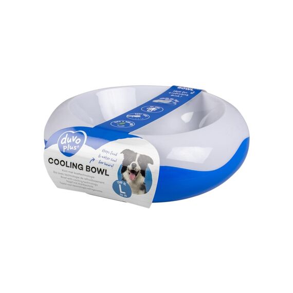 Duvo+ Koelkom 1500 Ml - L - D 29 Cm - Wit/Blauw