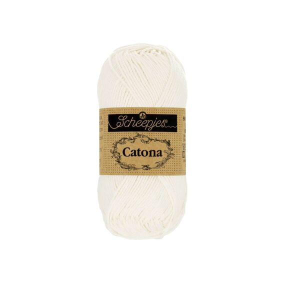 Scheepjes Catona 50G - 105 Bridal White