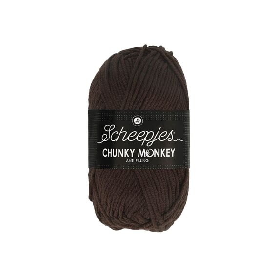 Scheepjes Chunky Monkey 100G - 1004 Chocolate