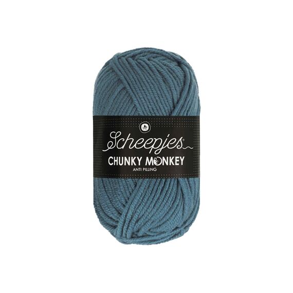 Scheepjes Chunky Monkey 100G - 1302 Air Force Blue