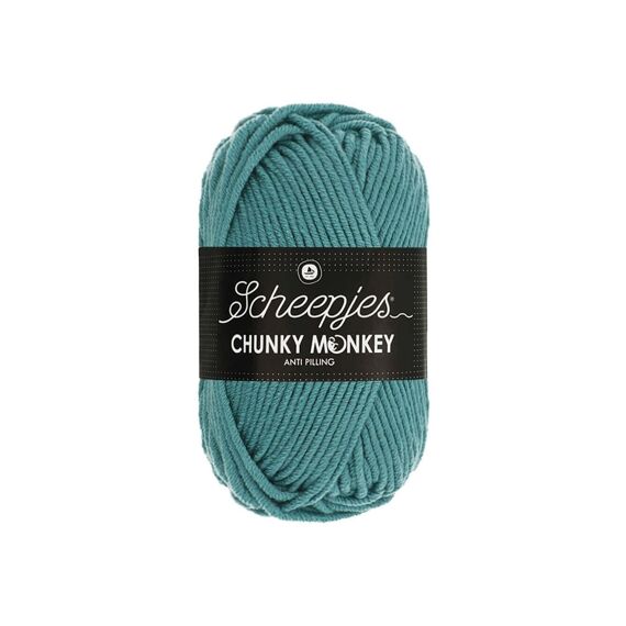 Scheepjes Chunky Monkey 100G - 1722 Carlina Blue