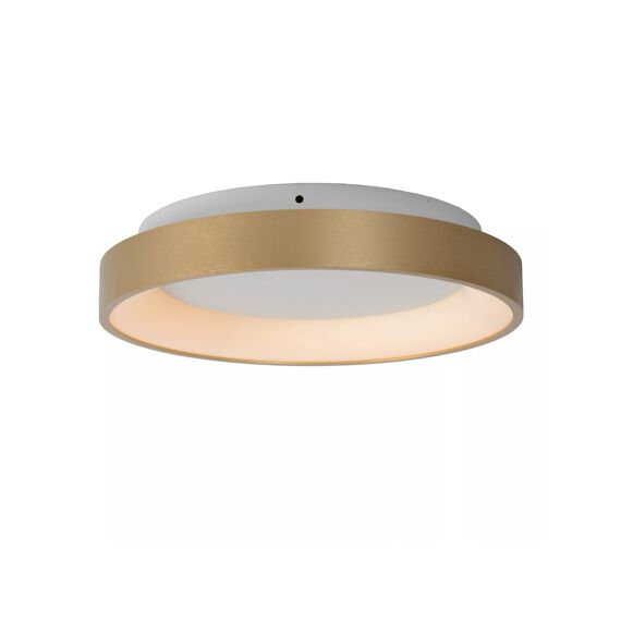 Lucide Vidal Plafonniere Mat Goud 28Dia Led  Dimbaar 20W