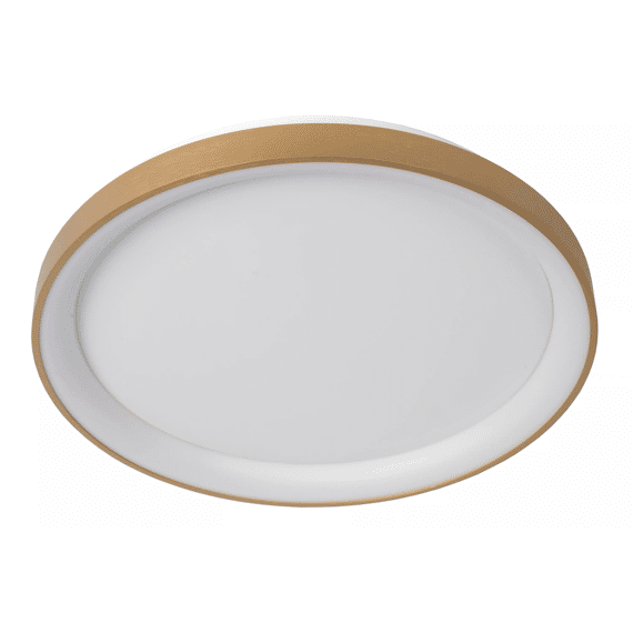 Lucide Vidal Plafonniere Mat Goud 48Dia Led  Dimbaar 38W