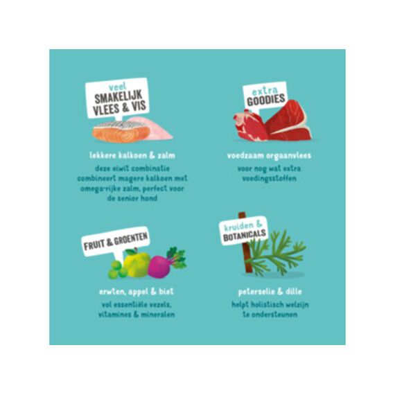 Edgard & Cooper Adult Dog Salmon & Turkey With Beetroot, Apple And Peas Cup Paté 150Gr