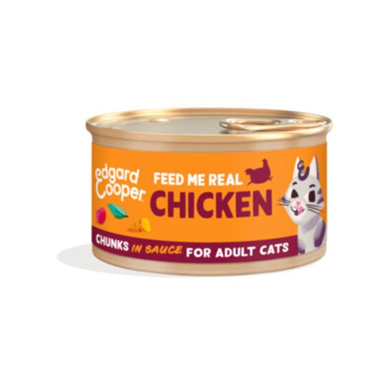 Free-Run Chicken Chunks In Sauce For Adult Cats 85G