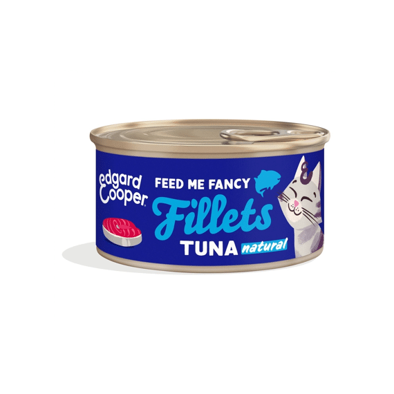 Edgard & Cooper Adult Cat Fresh Wild-Caught Tuna Fillets 70Gr