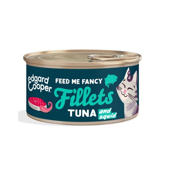 Fresh Wild-Caught Tuna And Squid 70 G