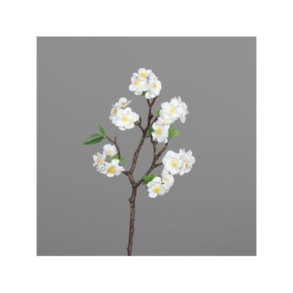 Cherry Blossom Spray Natural Touch 50 Cm Cream