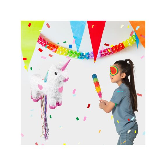 Pinata Set Blinddoek En Stok 43Cm