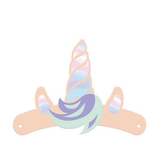 Unicorns & Rainbows Haarband 6St.