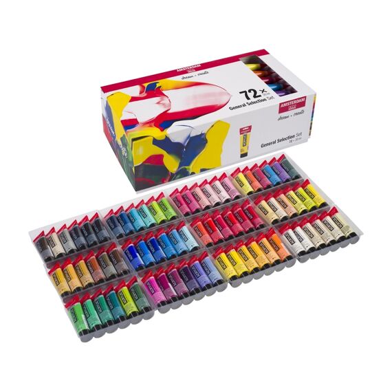 Amsterdam Acryl Set 72 Stuks 20Ml