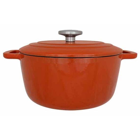 Fontestic Kookpot Roest Gietijzer Met Deksel D24Cm