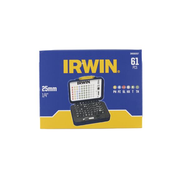 Irwin Compacte 61-Delige Bitset. Sleuf: Resistorx: