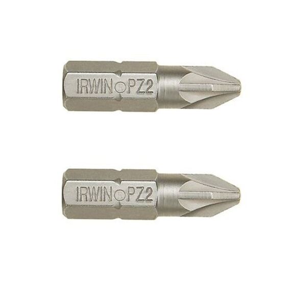 Irwin Pozidriv Pz2 1/4/25 Mm 2 Stuks