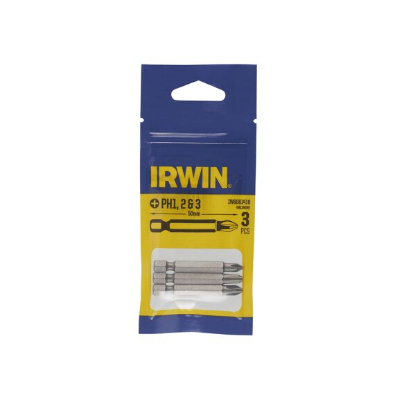 Irwin Set 3Pcs Ph1, Ph2, Ph3 - 50Mm