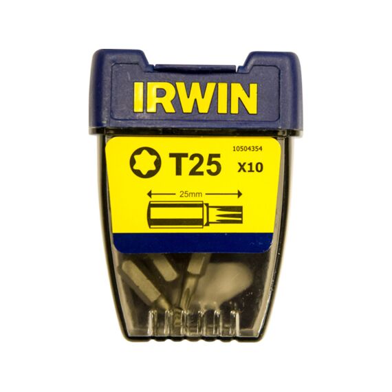 Irwin Torx T25 1/4/25 Mm 10 Stuks