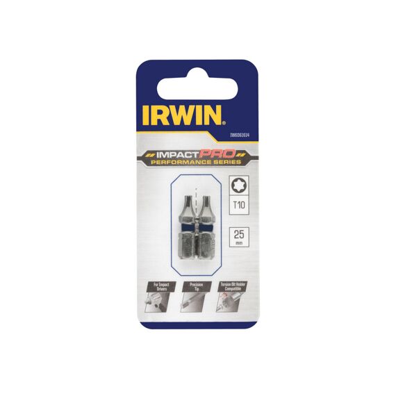 Irwin Impact Pro 25Mm T10 - 2 Delig