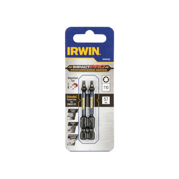 Irwin Impact Pro 57Mm T10 - 2 Delig