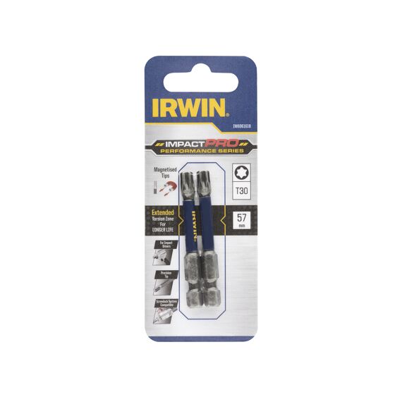 Irwin Impact Pro 57Mm T30 - 2 Delig