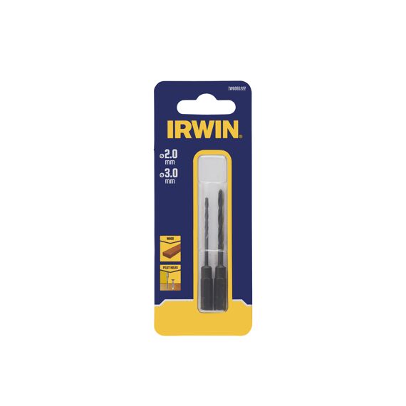 Irwin Voorboren Set Hex 2Pcs 2/3Mm