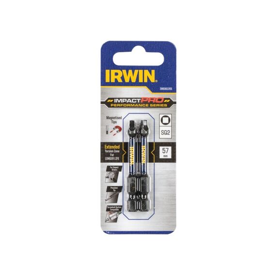 Irwin Impact Pro  57Mm Sq2 - 2 Delig