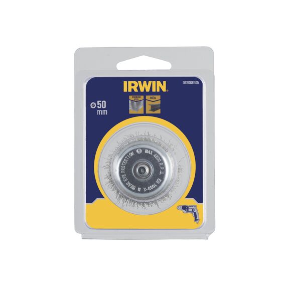 Irwin Komstaaldraadborstel Voor Rvs, Diameter 50Mm.