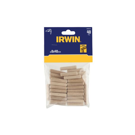 Irwin Deuvels, 40 Stuks, 40Mm Lengte 8Mm