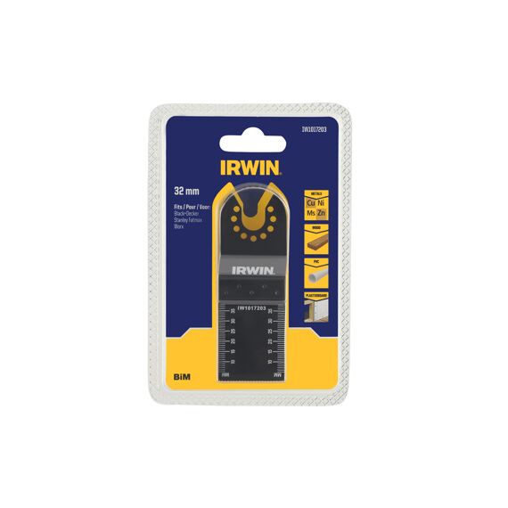 Irwin Invalzaagblad Voor Oscillerende Multitools B+D (Mt250 En Mt300) Breedte 32Mm, Diepte 40Mm