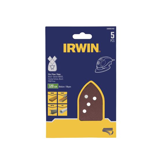 Irwin Schuurstroken Handpalm 130 X 90Mm Standaard - K120