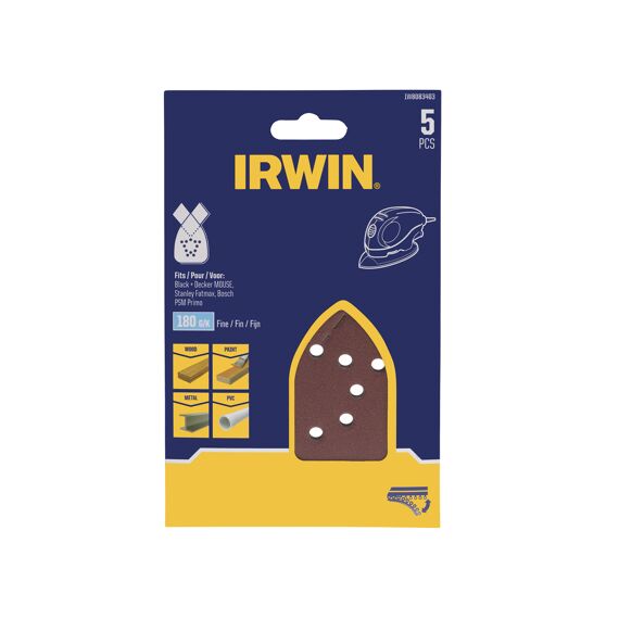 Irwin Schuurstroken Handpalm 130 X 90Mm Standaard - K180