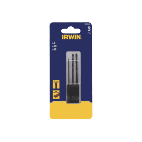 Irwin Voorboren Set Hex 3pcs 4/5/6mm