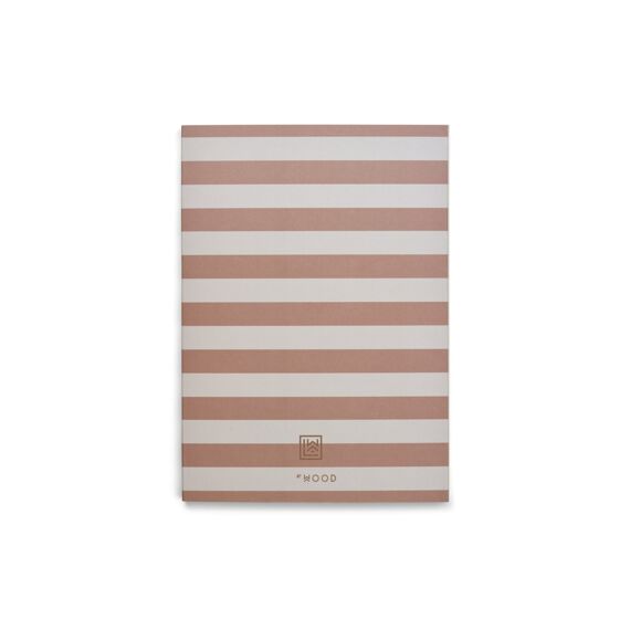 Liewood Jae Notitieboek Stripe Tuscany Rose/Sandy