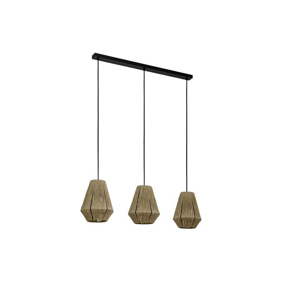 Eglo Alderney Natural Hanglamp 3X40W