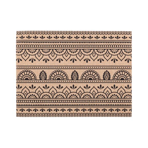 Tiseco Placemat Poly-Jute 33X45Cm Arabesque