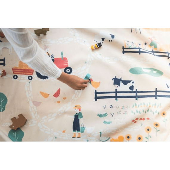 Play And Go 2 In 1 Speelmat Farm