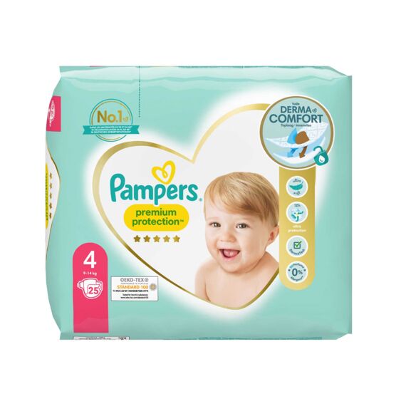 Pampers Premium Protection Mip S4 25St