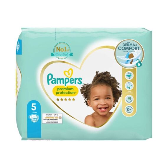 Pampers Premium Protection - Maat 5 - 22 Stuks