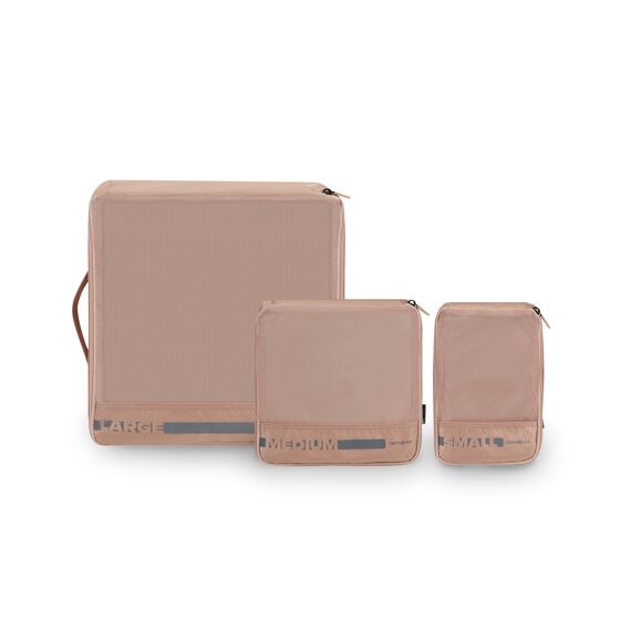 Samsonite Pack-Sized Set Of 3 Packing Cubes Rose