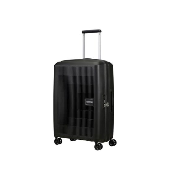 American Tourister Aerostep Spinner 67/24 Exp Tsa Black