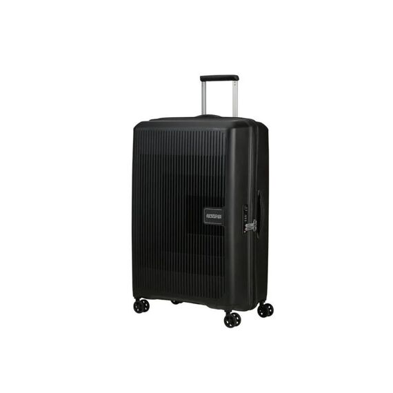 American Tourister Aerostep Spinner 77/28 Exp Tsa Black