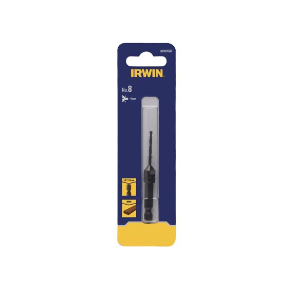 Irwin Pilot Bit 8 Countersink