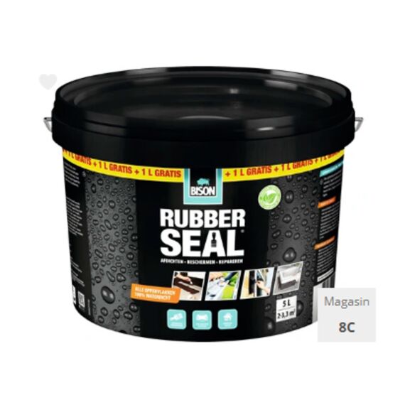 Bison Rubber Seal 4+1L